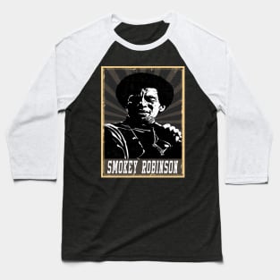 80s Style Smokey Robinson Baseball T-Shirt